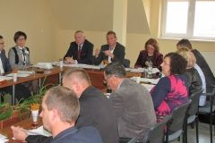 Zdjęcie z sesji Rady Gminy w Gowarczowie