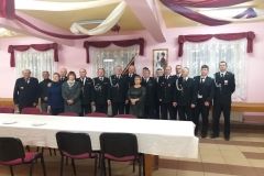 Zebranie straży w Skrzyszowie, wspólne zdjęcie